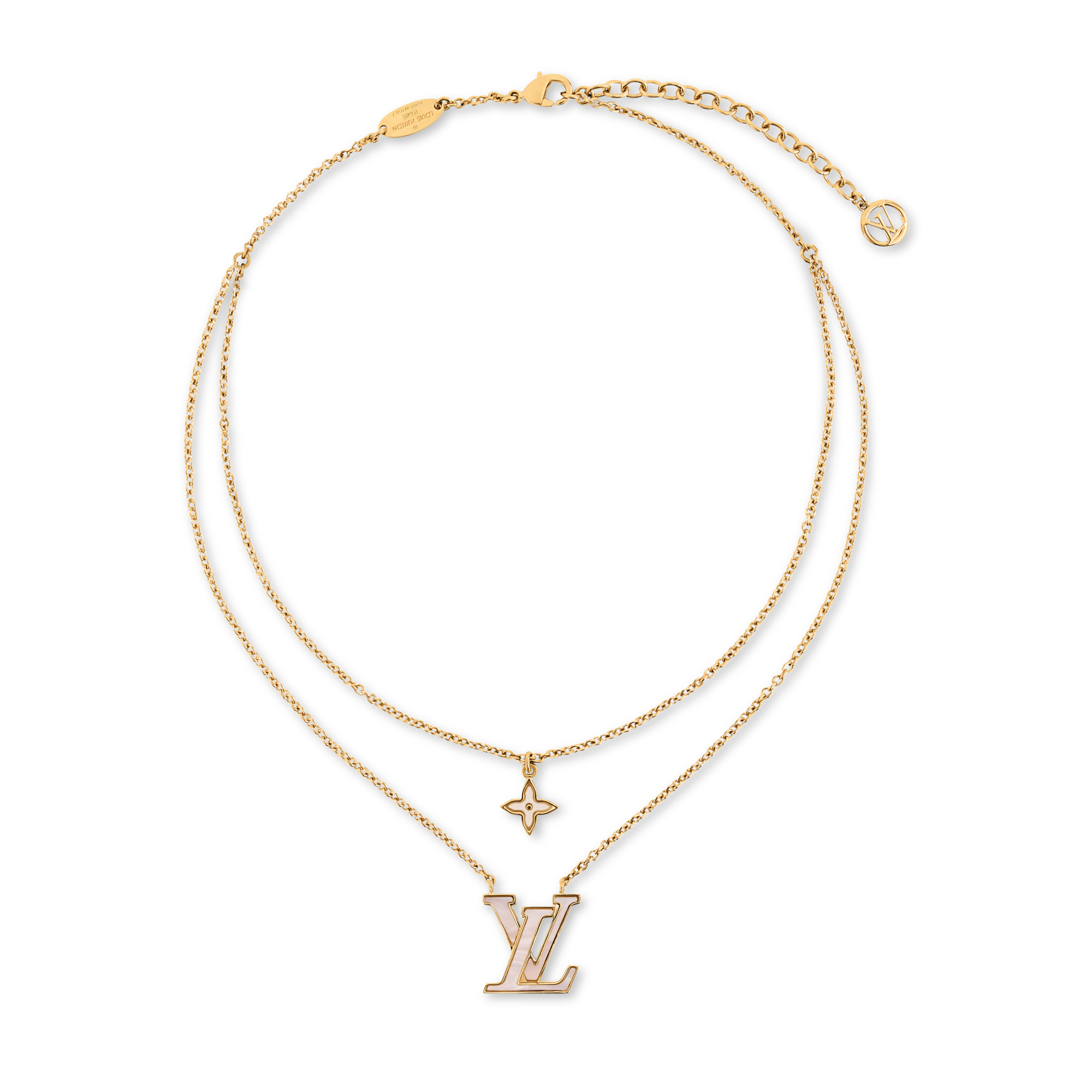 アクセサリー Louis Vuitton Lady LV Pearlescent Necklace S00 - Women - Fashion Jewelry | LOUIS